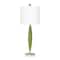 Lalia Home 27&#x22; Stylus Table Lamp with White Fabric Shade